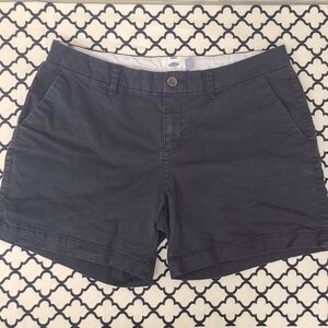 Old Navy Chino Shorts Black Size 6